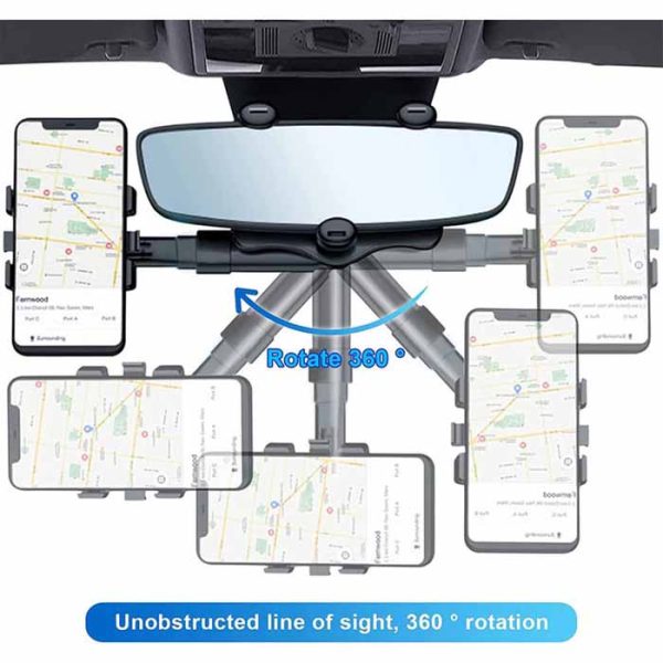 هولدر موبایل آینه ای 360 درجه چرخان از منصف لند