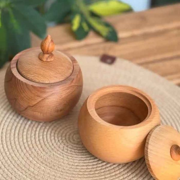 قندان چوبی گردو درجه یک از منصف لند