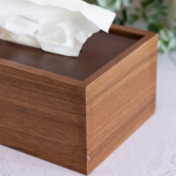 جعبه دستمال کاغذی چوبی جدید از منصف لند