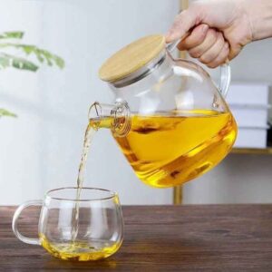 قوری پیرکس درب بامبو 1500 میلی