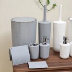 ست بهداشتی همارا 6 پارچه طوسی از منصف لند