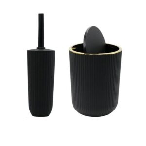 سطل و فرچه باد بزنی مشکی زبرا از منصف لند