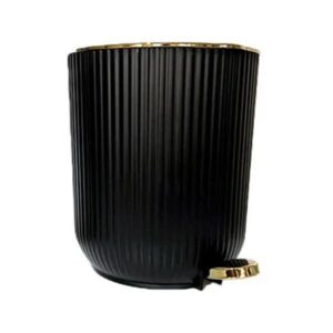 سطل پدالی ۶ لیتری مشکی زبرا از منصف لند